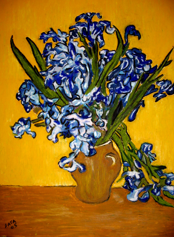 Flowers by Van Gogh