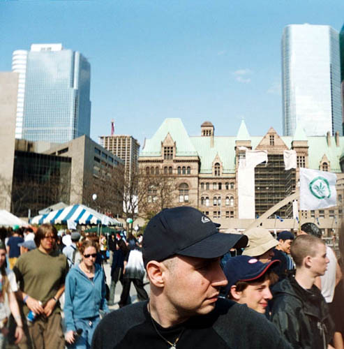 Mike at Nathan Philip's Square
