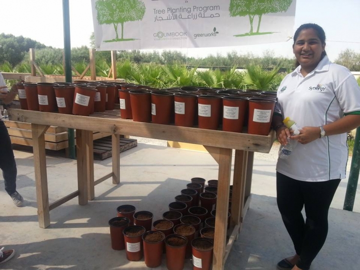 Youth in Dubai Planted 111 Ghaf trees