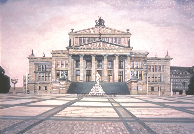 Schauspielhaus am Gendarmenmarkt (Theater at the  Market of Gendarmes)
