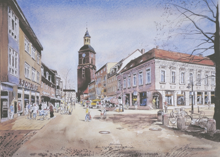 At the Market, Nikolai Church