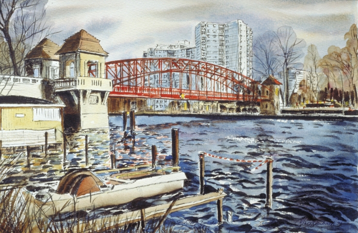 Sechserbrücke Tegel (Six Pence Bridge)