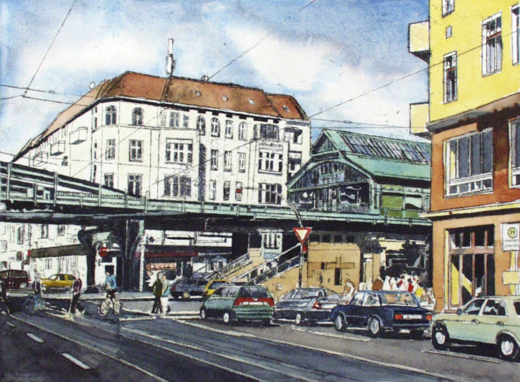 Underground-Station Eberswalder Straße