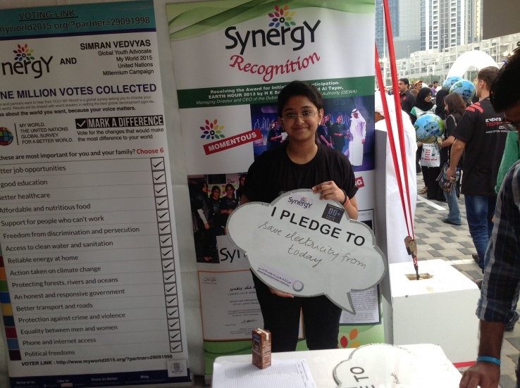 SYNERGY EARTH HOUR BY SIMRAN