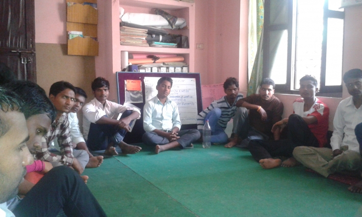 Meeting with youth leaders