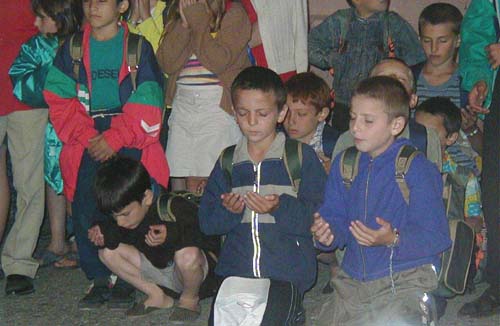В мечети