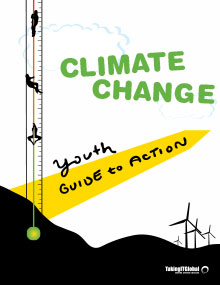 Climate Change Youth Guide to Action workbook cover