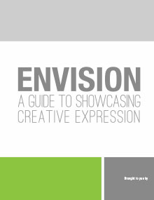 Envision: A Guide to Showcasing Creative Expression workbook cover