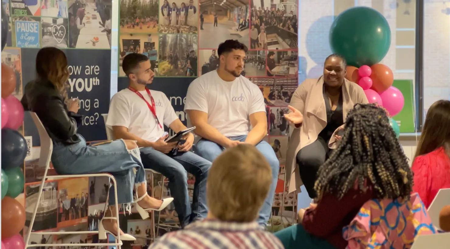 Photo from #RisingYouth Alumni Showcase Event in September 2022
