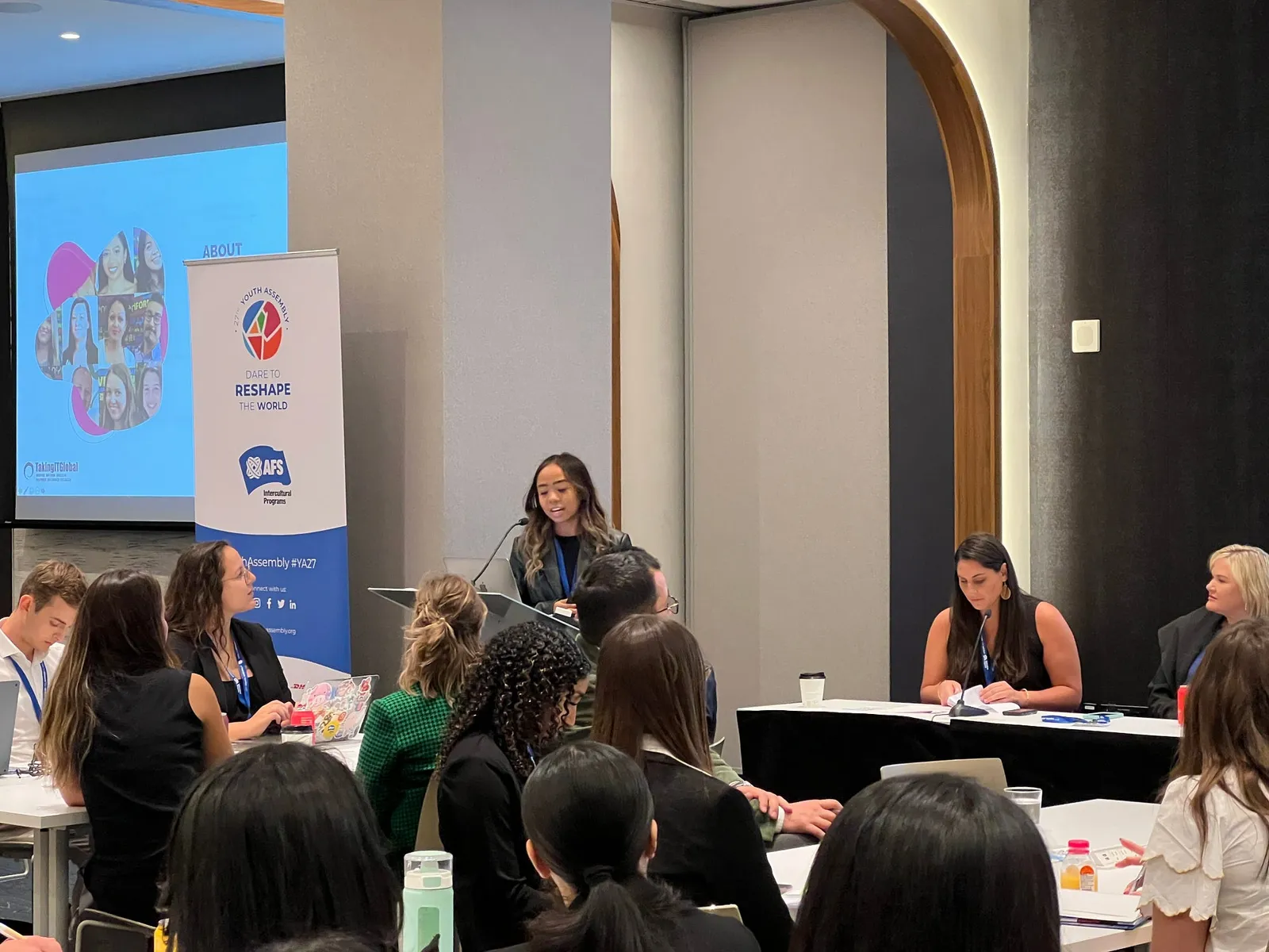 Photos from the “Inclusion in Technological Advancements for All” panel