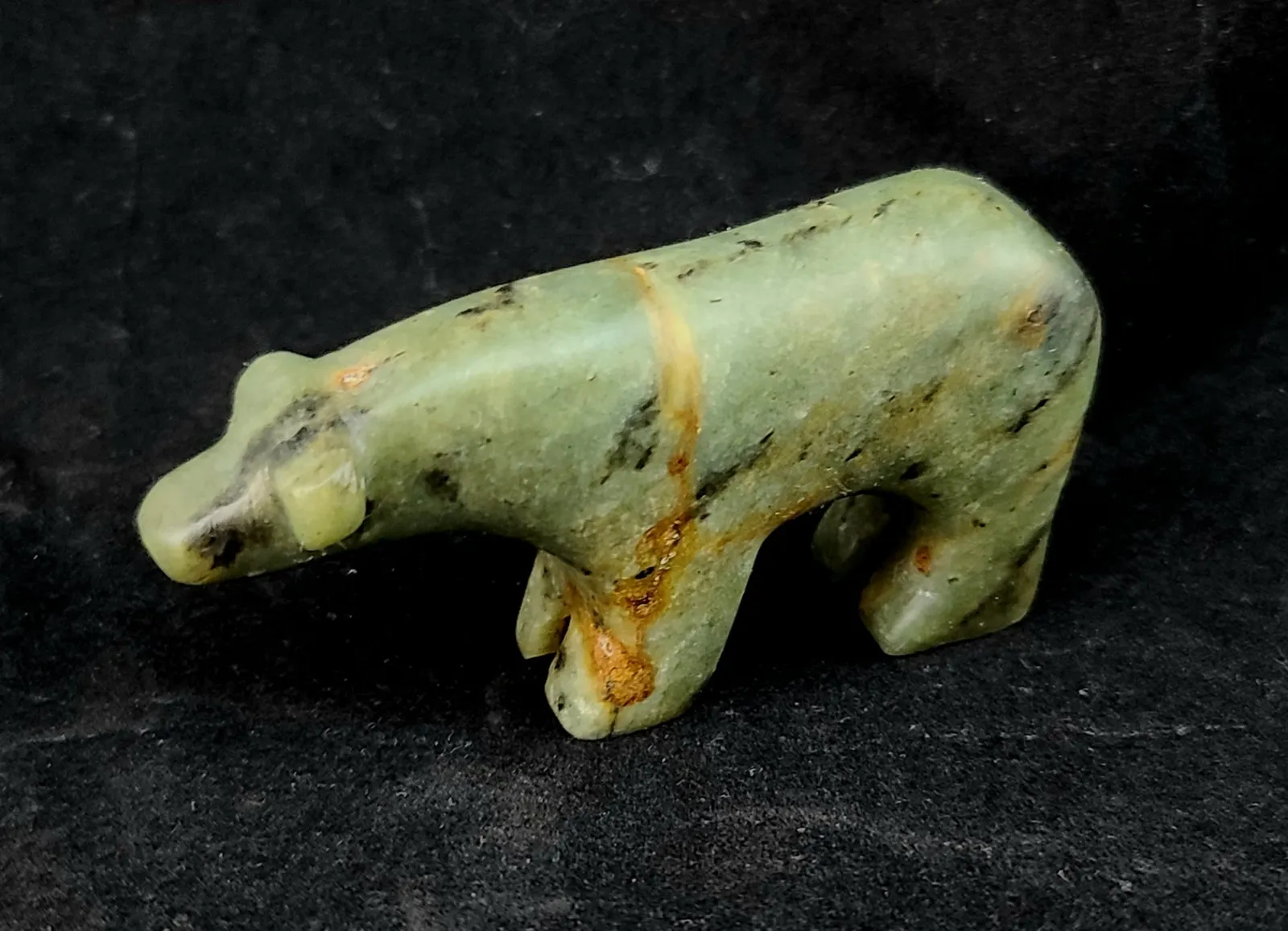 Polar Bear Carving by Priscilla Boulay